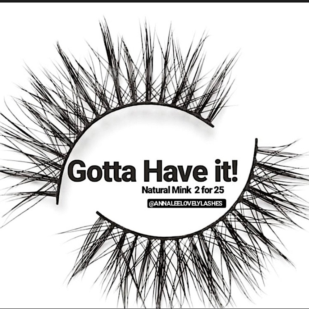 2 Pairs of Celebrity Mink Lashes